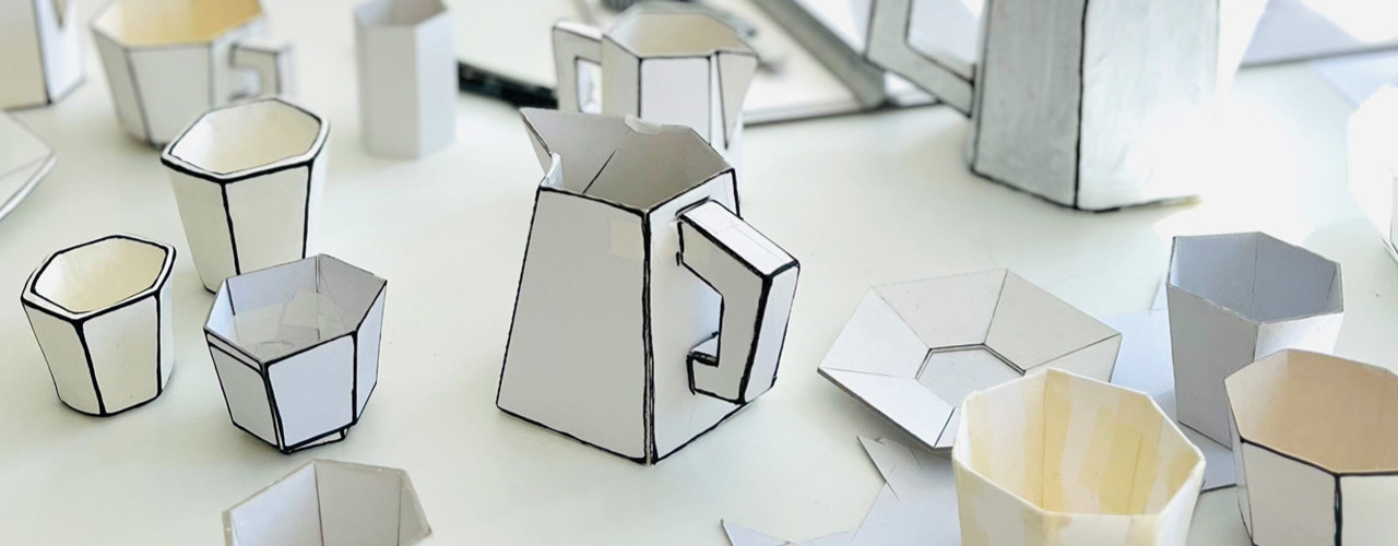 Ein Kaffee- und Teeservice wie aus einem Cartoon