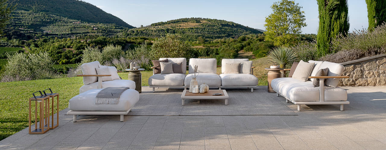 Bliss collection, un gesto fluido tra comfort e paesaggio