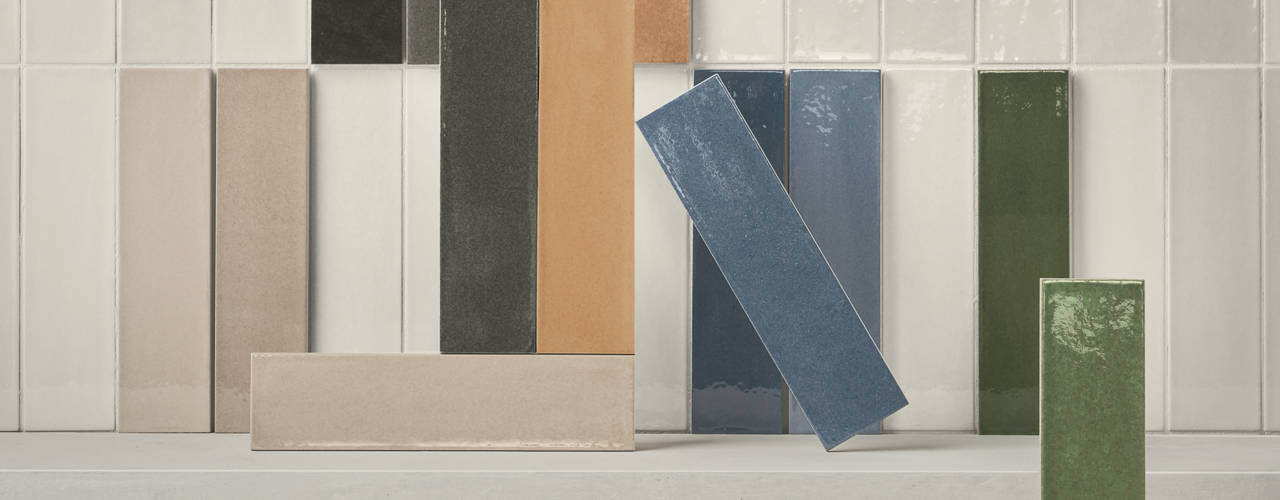 Ambienti dinamici e tridimensionali con le ceramiche Marca Corona