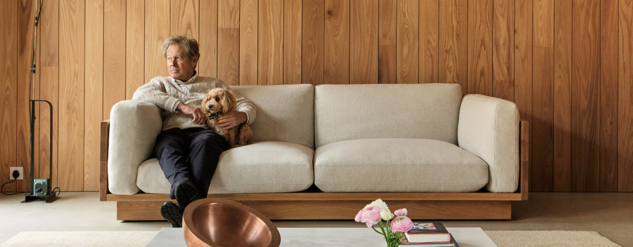 Il divano come architettura domestica. John Pawson per Herman Miller