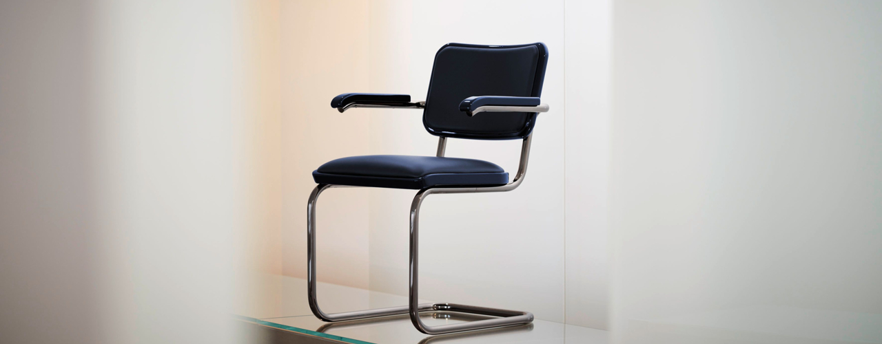 Jil Sander for Thonet: new edition of Marcel Breuer's cantilever chair