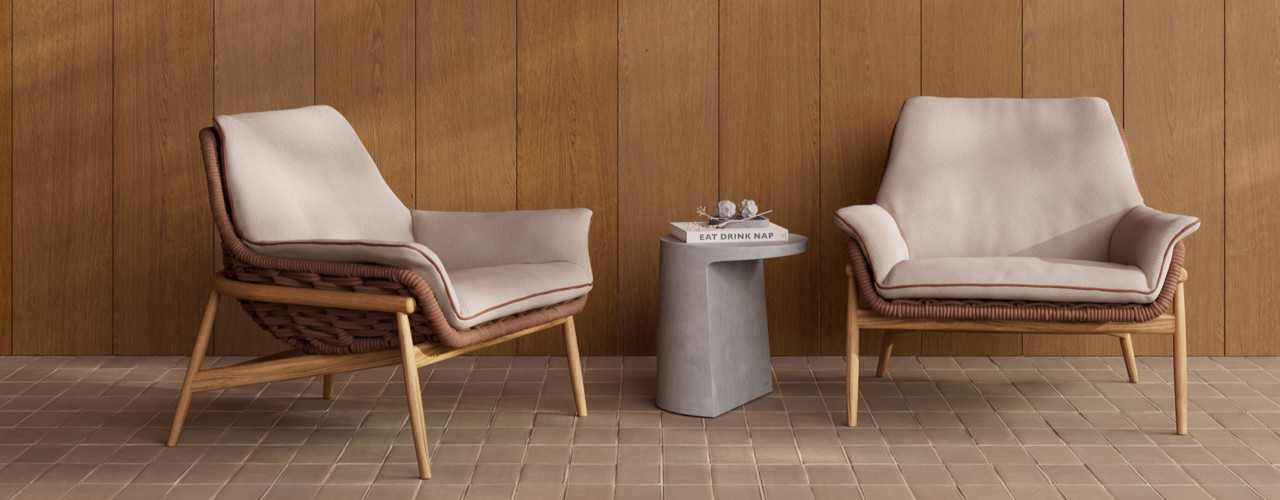 Archetypal Chair, Totem Tables and Atmosphere lamps