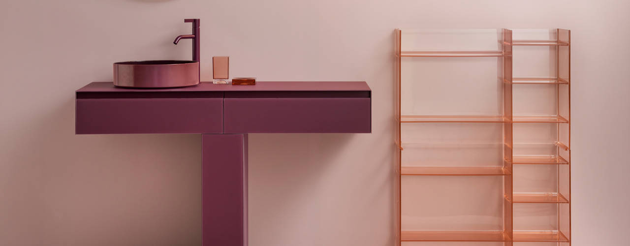 Kartell by LAUFEN: A Tribute to Color in the Bathroom