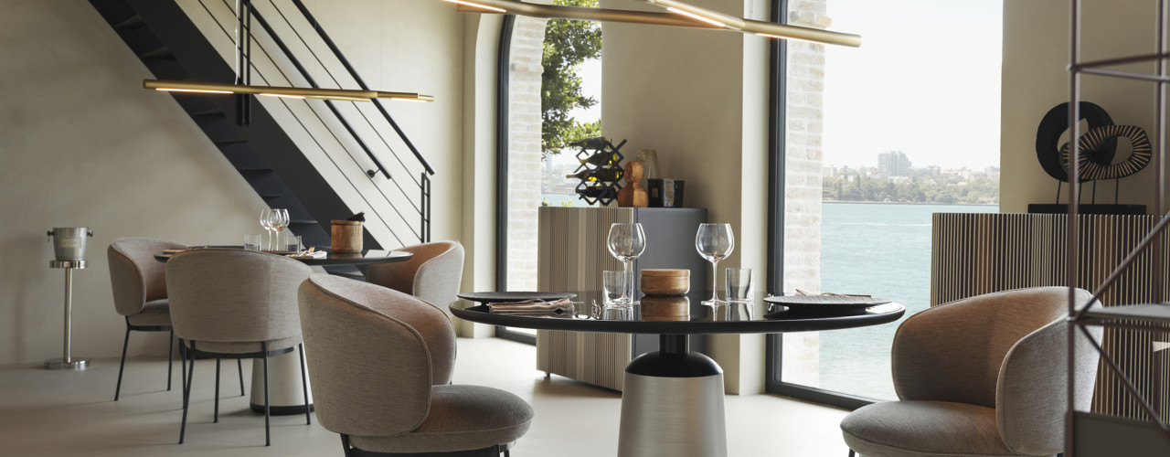 The new Plaza contract furniture collection designed by Marco Piva for Horm