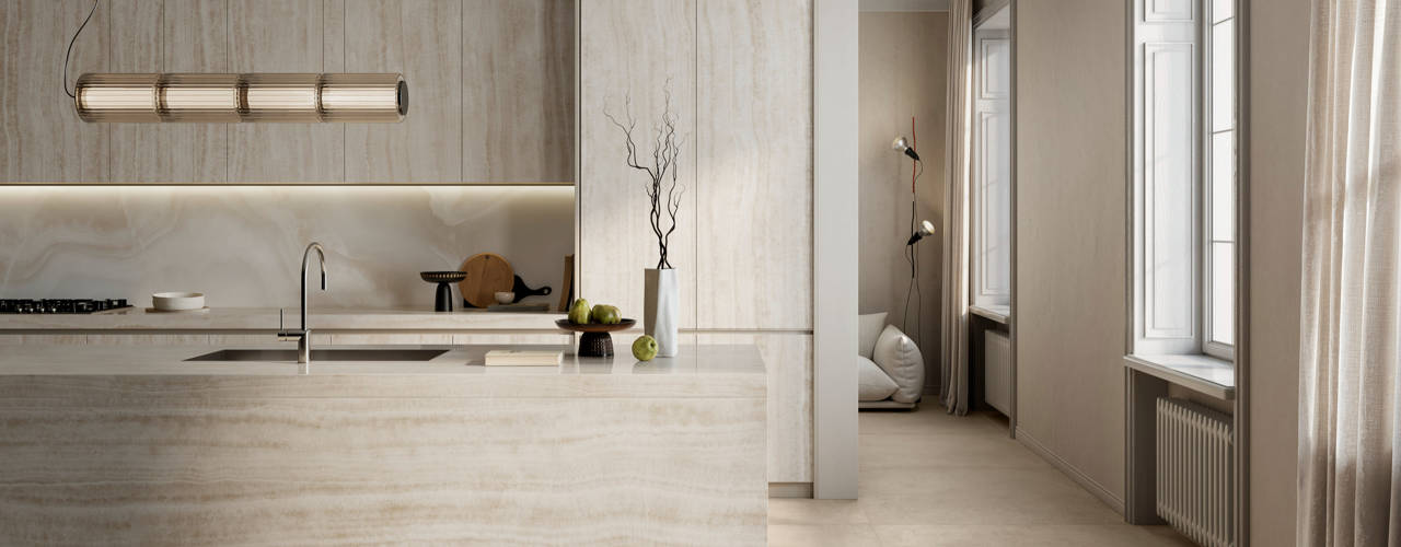 Marble Comes to Life in Ragno Ceramic Slabs