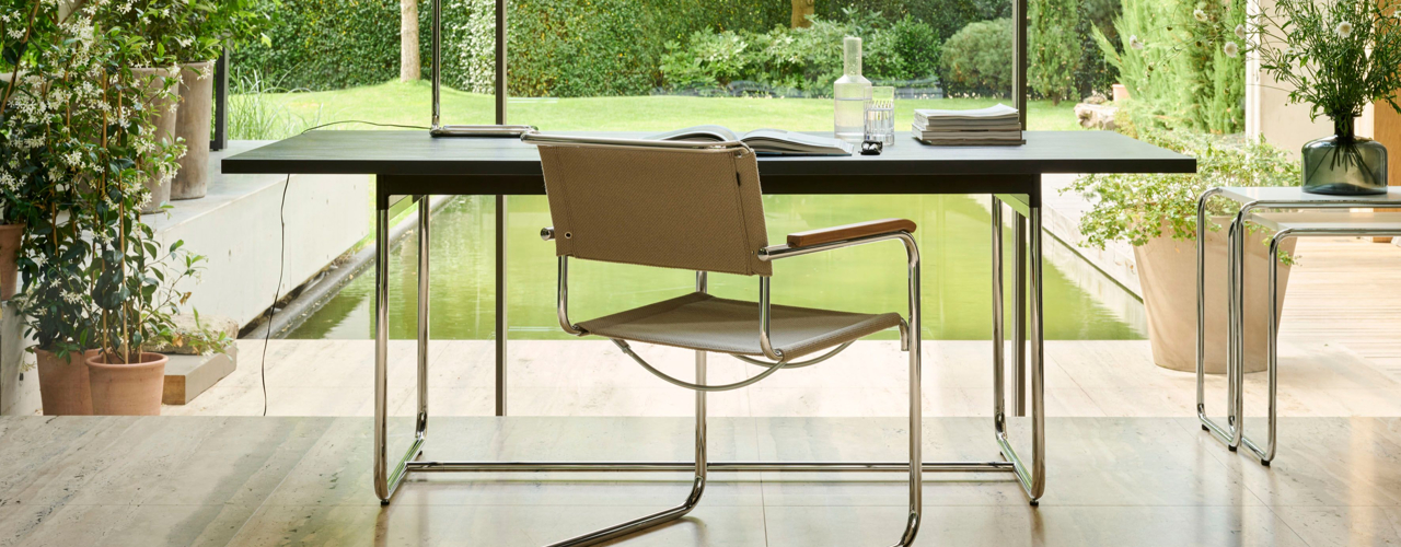 First Cantilever Chair in a 'Soft' Version