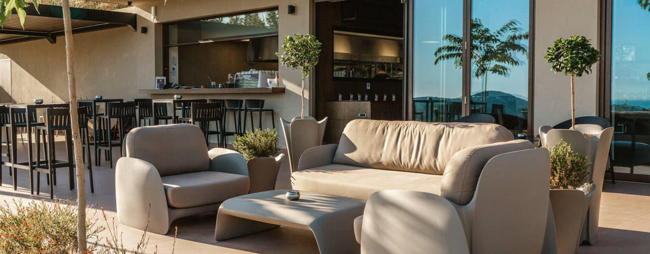 Vondom Shapes the Outdoor Experience at Sivota Sun Side Serenity
