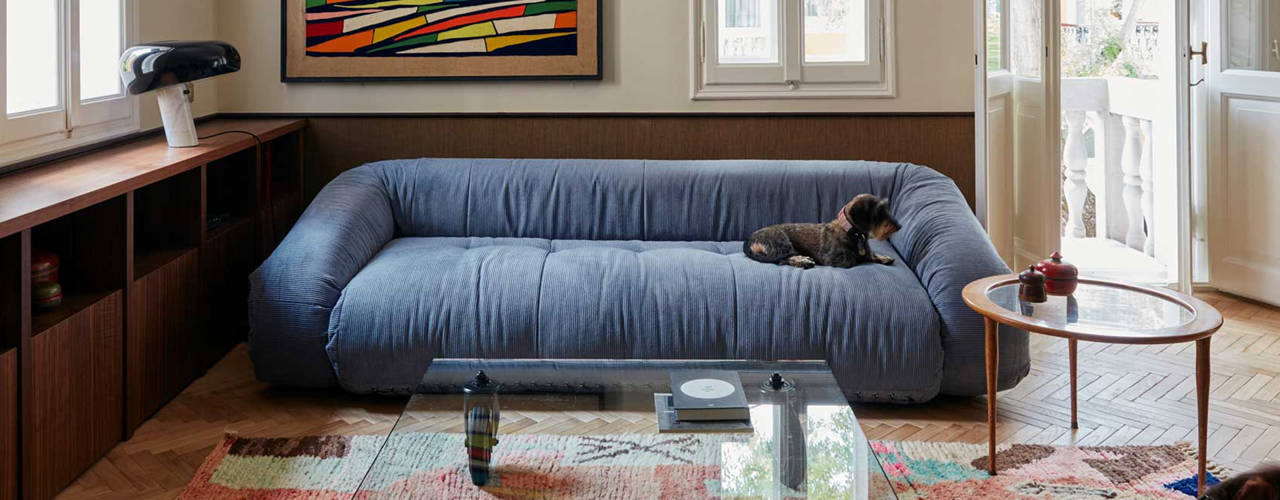 Soggiorno stile vintage: 7 idee di arredo retrò in 20 mq