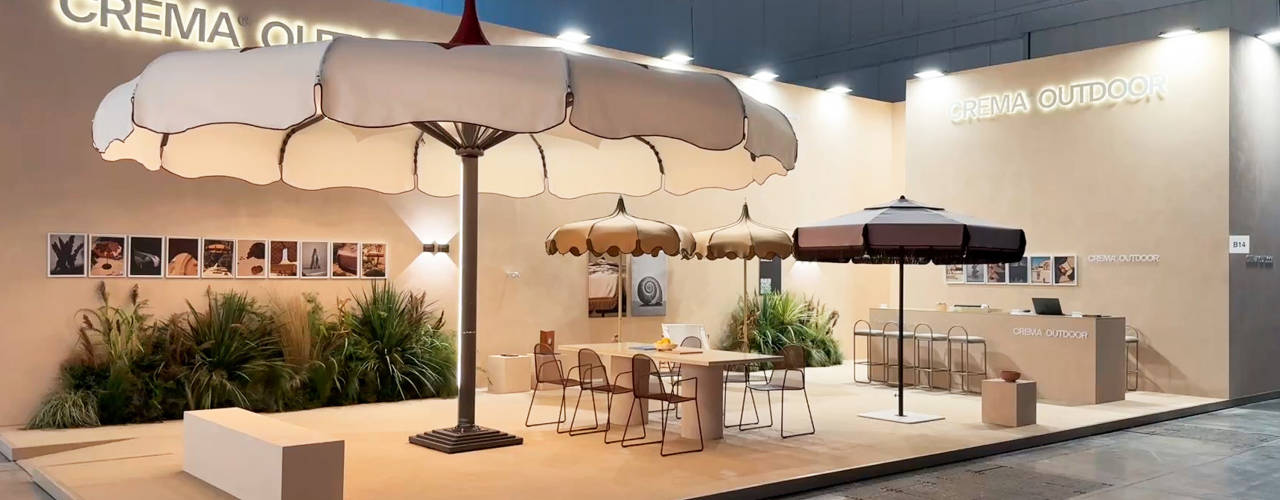 Ombreggiare lo spazio, progettare l’outdoor: Crema Outdoor al Salone del Mobile 