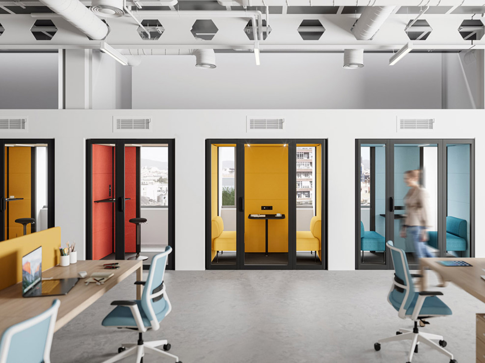 Akustikkabinen, die nachweislich regenerativ wirken