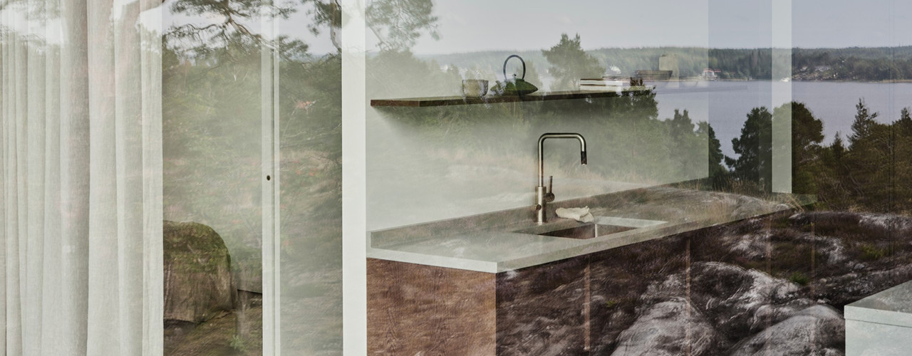 Ein Architektenhaus mit maßgeschneiderter Inneneinrichtung