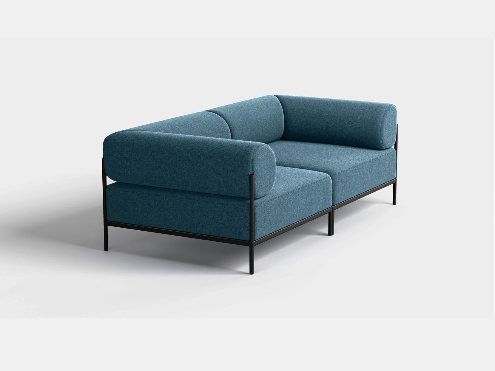 NOAH LIVING Modular 2 seater fabric sofa By Noah Living