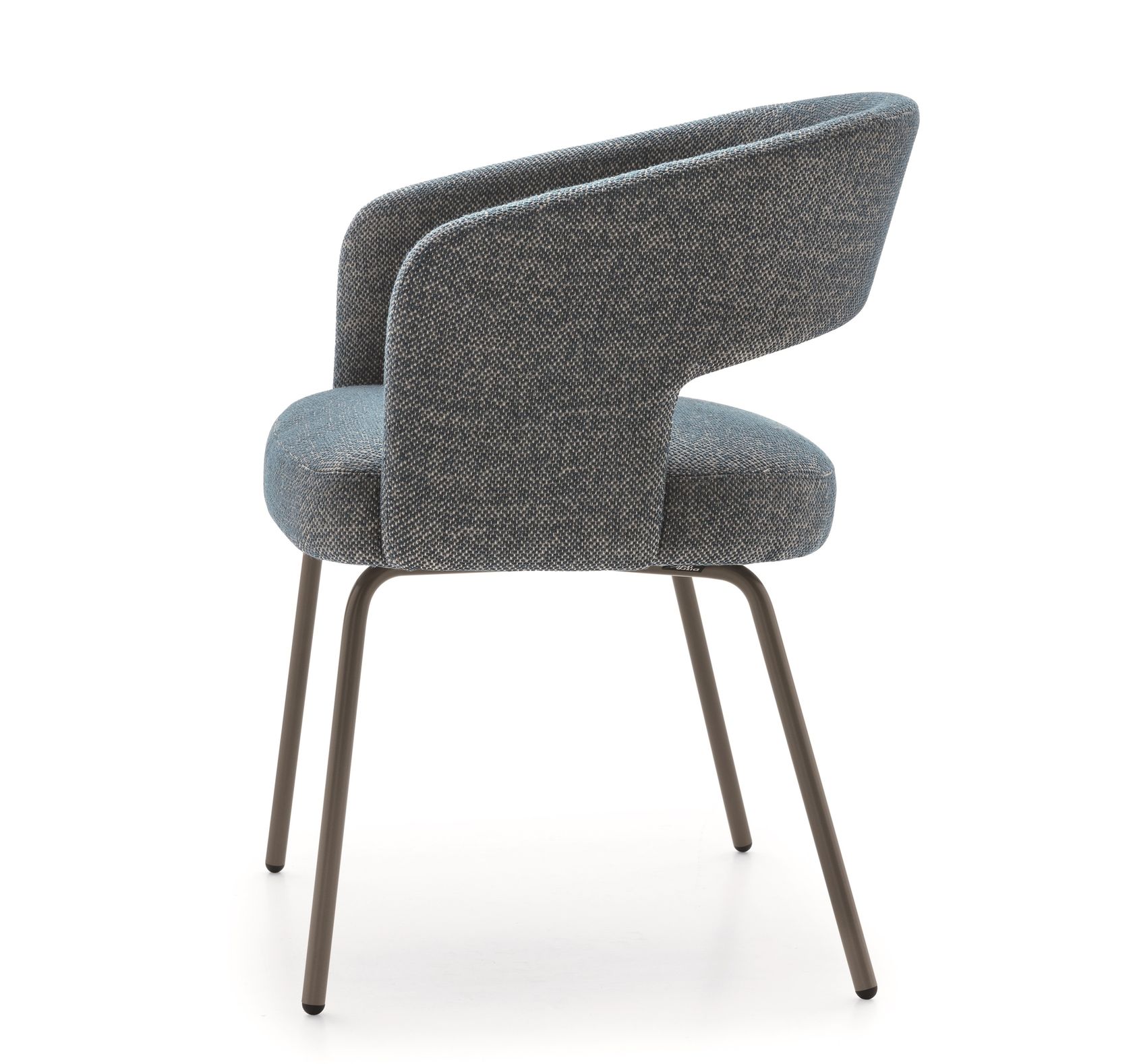 356 Upholstered fabric garden chair By Ditre Italia design Daniele Lo Scalzo Moscheri