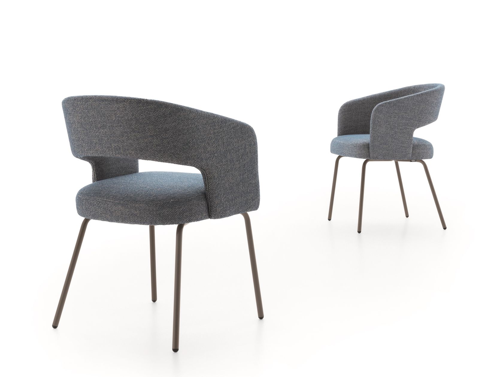 356 Upholstered fabric garden chair By Ditre Italia design Daniele Lo