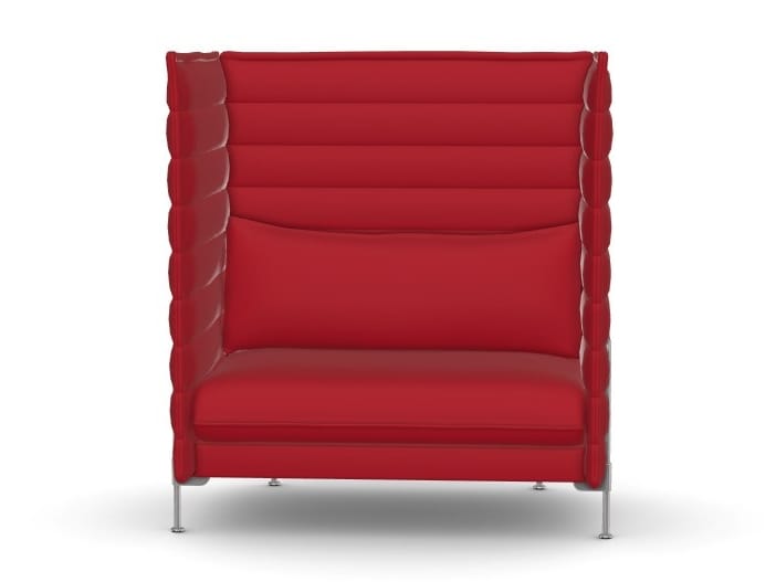 ALCOVE LOVE SEAT HIGHBACK LOUNGE - TESSUTO