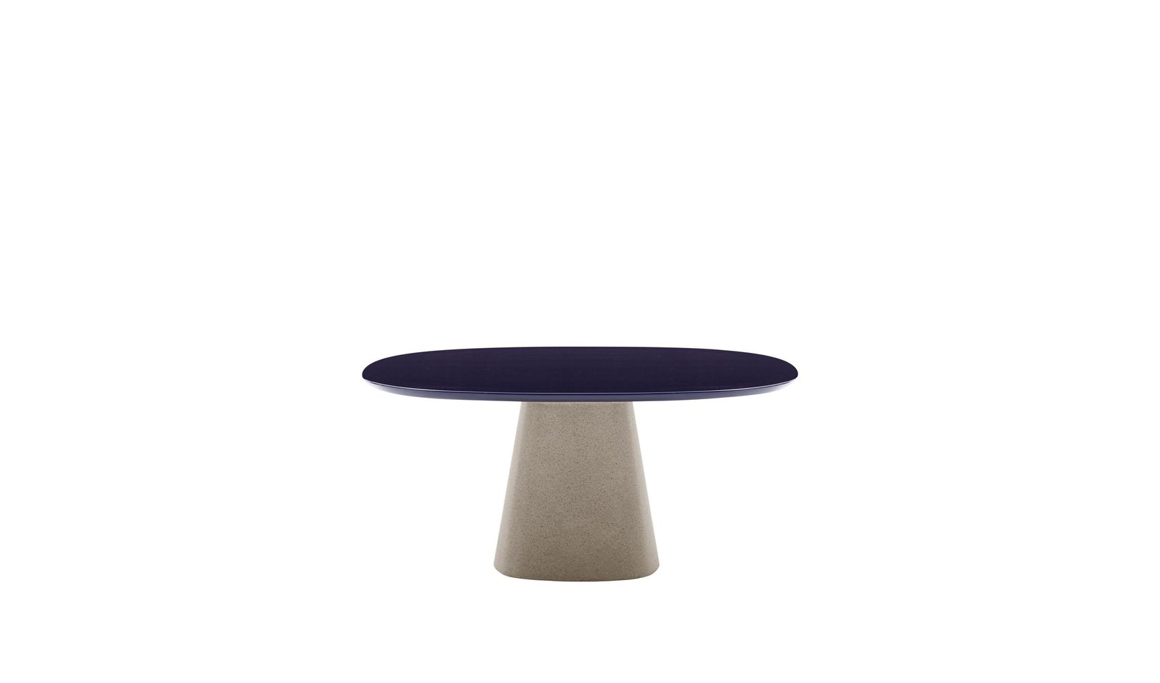 ALLURE O' Garden table with cement base and cement/stoneware top By B&B ...