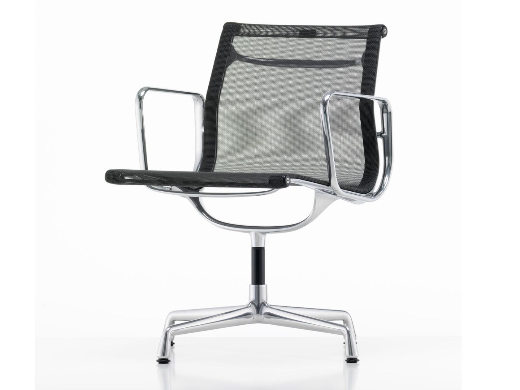 Vitra EA 108 Hopsak Schwarz verchromt gebraucht S6796 - S6798