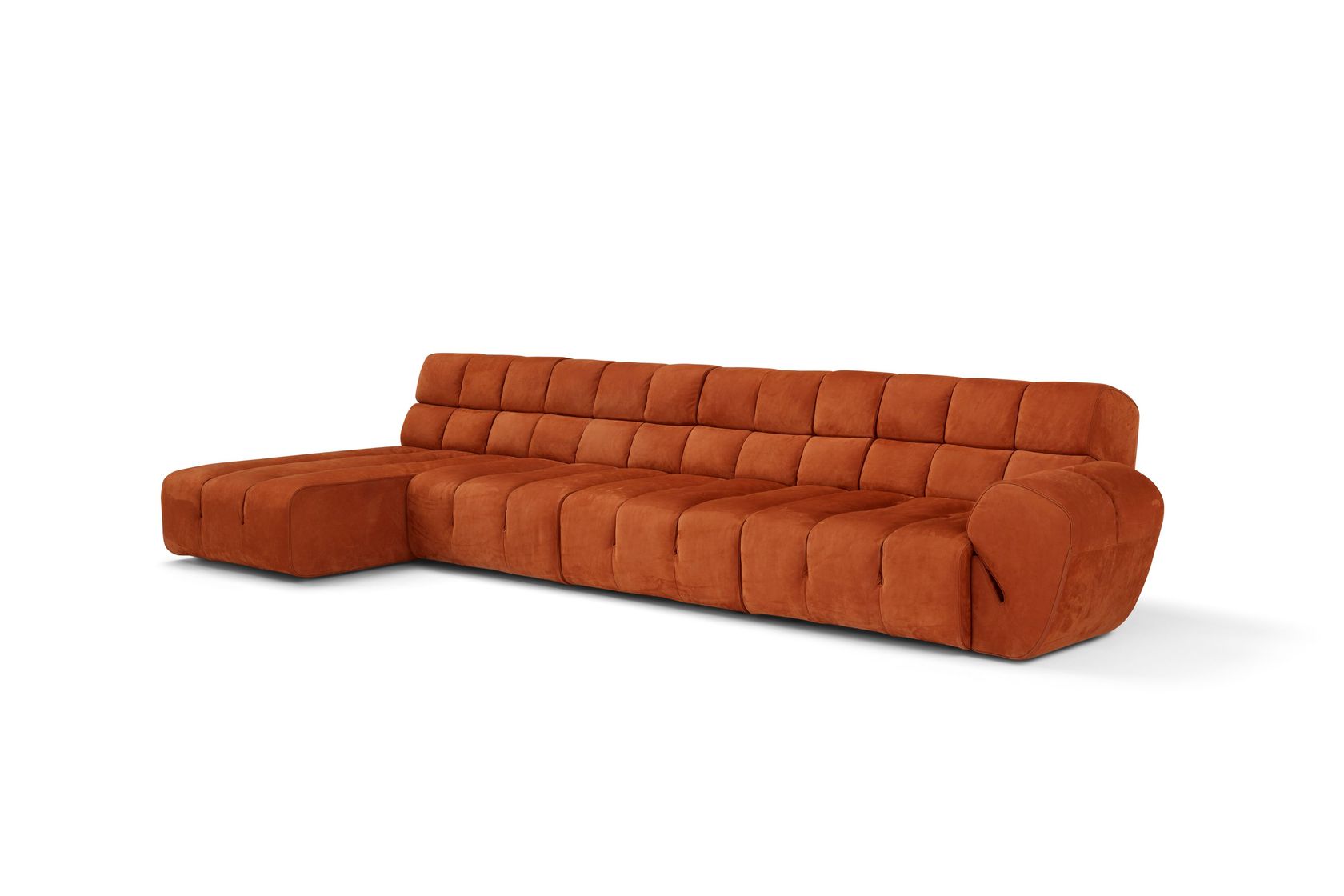 Palmo - Canapé d'angle modulable cuir - Vue supplémentaire 1