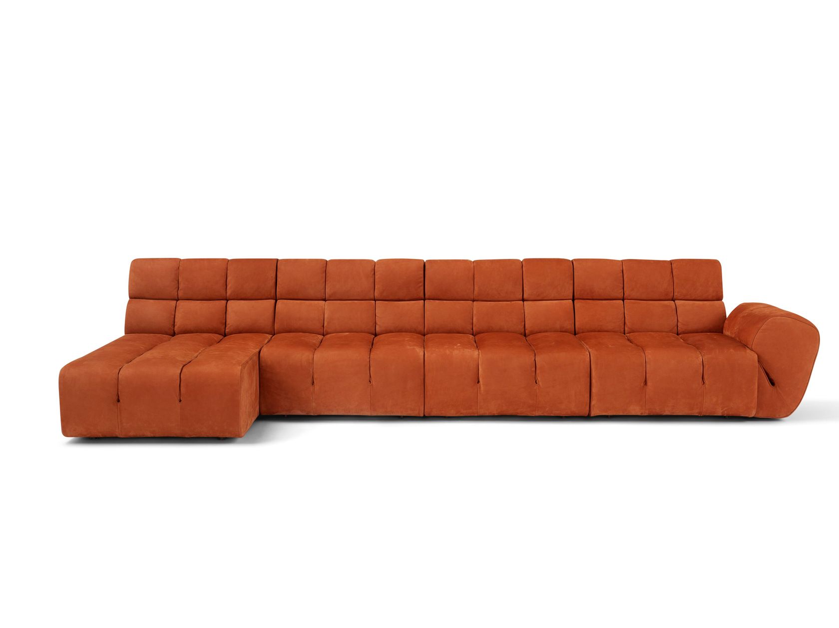 Palmo - Canapé d'angle modulable cuir