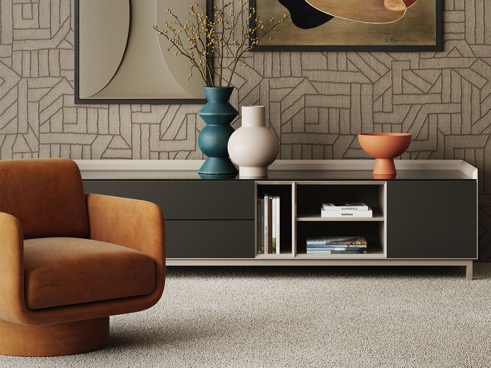 FANK Easy chair By ANA ROQUE INTERIORS