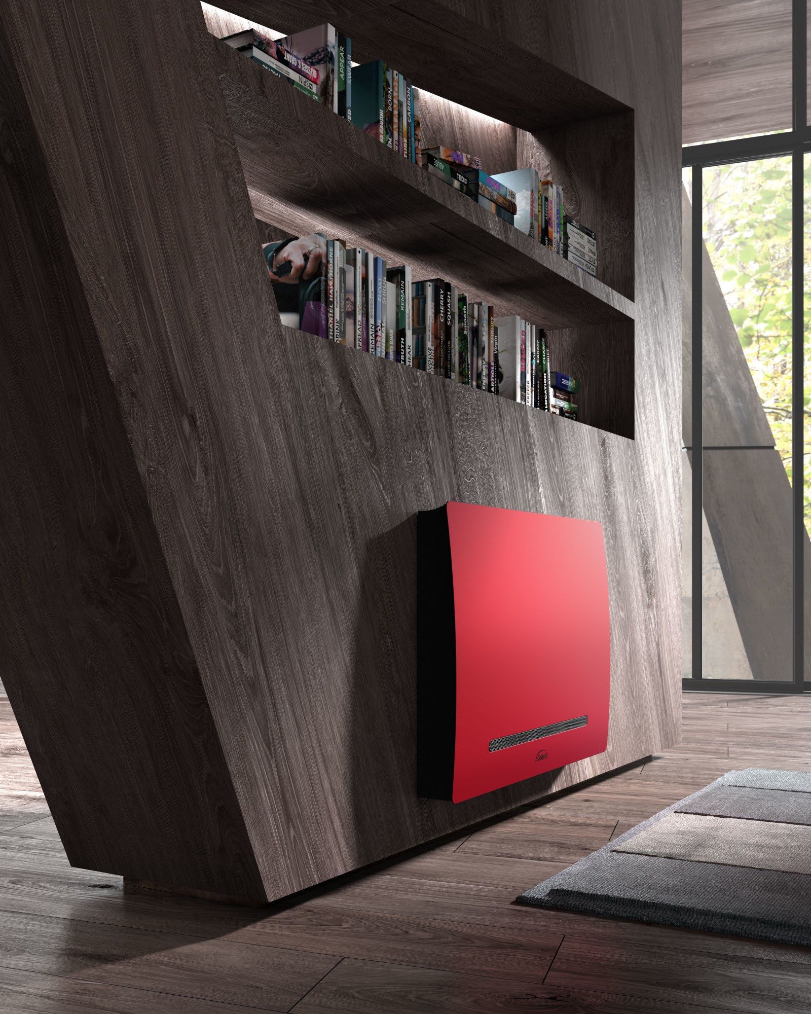 ARTU Wallmounted fan coil unit By GALLETTI design Daniele Baratta