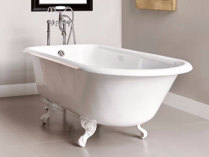 ASCOTT Cast iron bathtub on legs By BATH&BATH