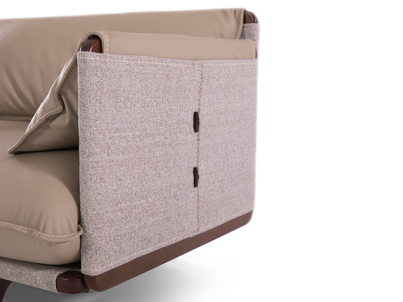 Oslo - Canapé 3 places tissu personnalisable - Vue supplémentaire 1