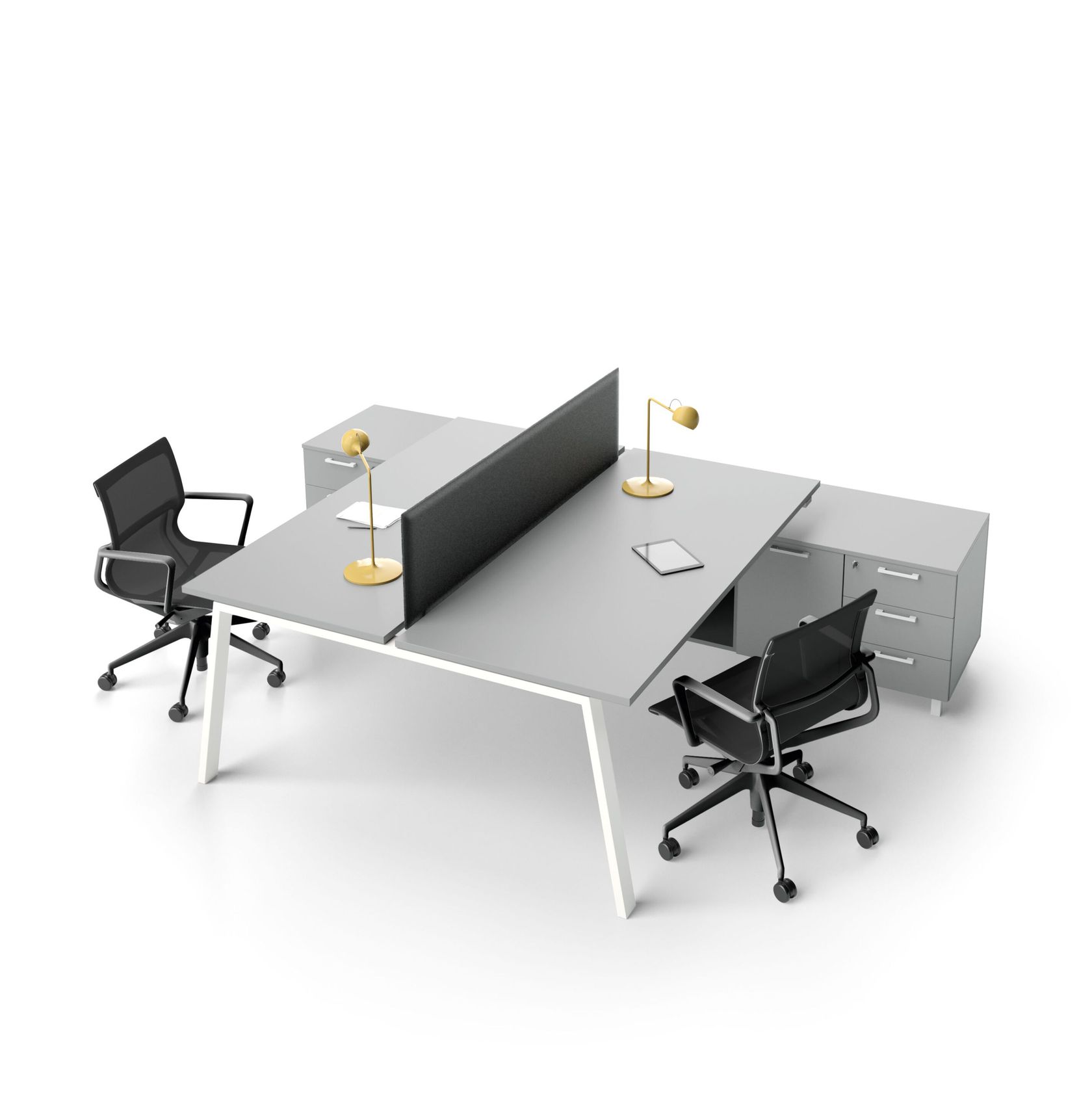 FUNNY - YES Melamine office desk / meeting table By About Office