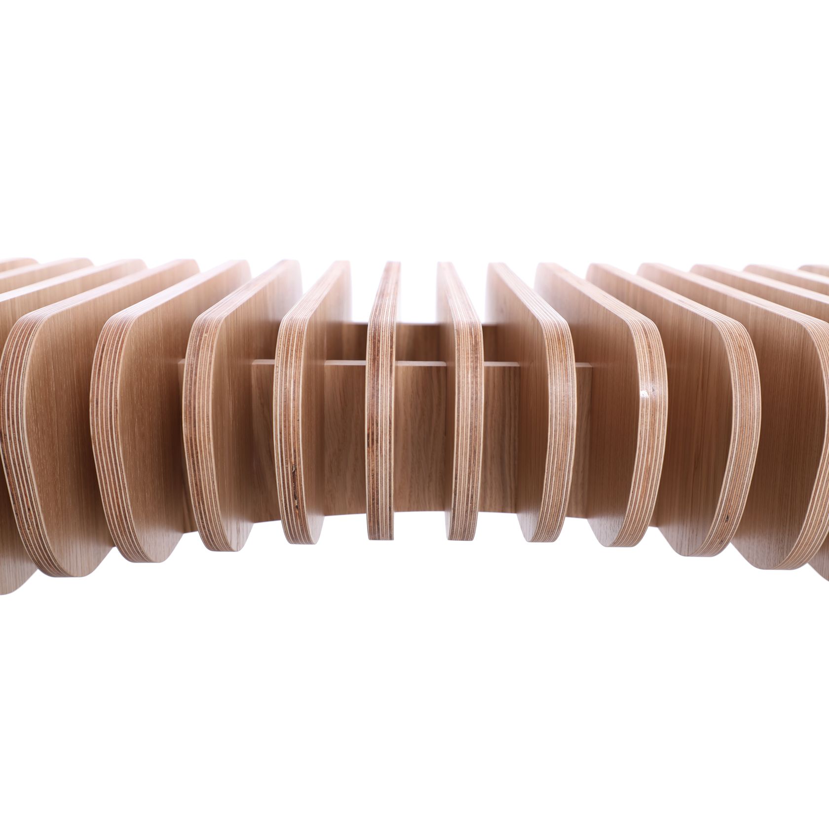 B Wood veneer bench seating By ODESD2 design Svyatoslav Zbroy