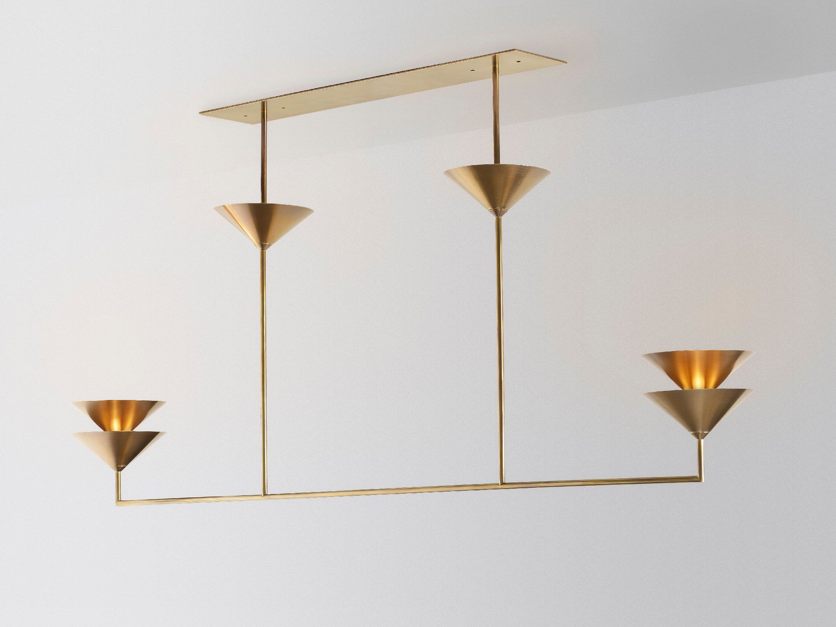 BALANCED STACK LED ceiling lamp By Volker Haug Studio