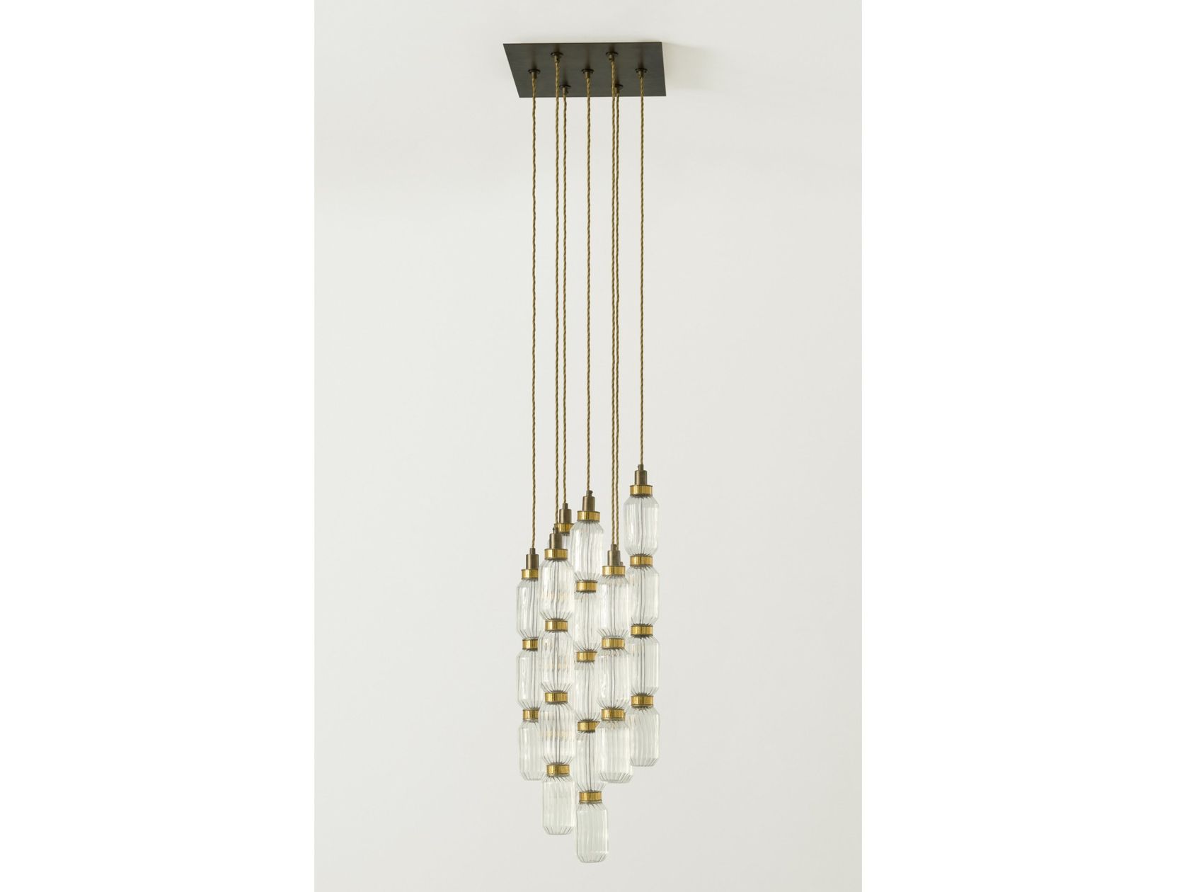 BALLET Pyrex® chandelier By Sicis design Massimiliano Raggi