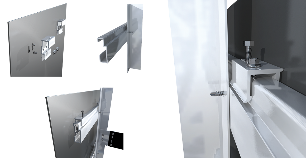BEMO BOND INVISIO Prefabricated wall panel By BEMO