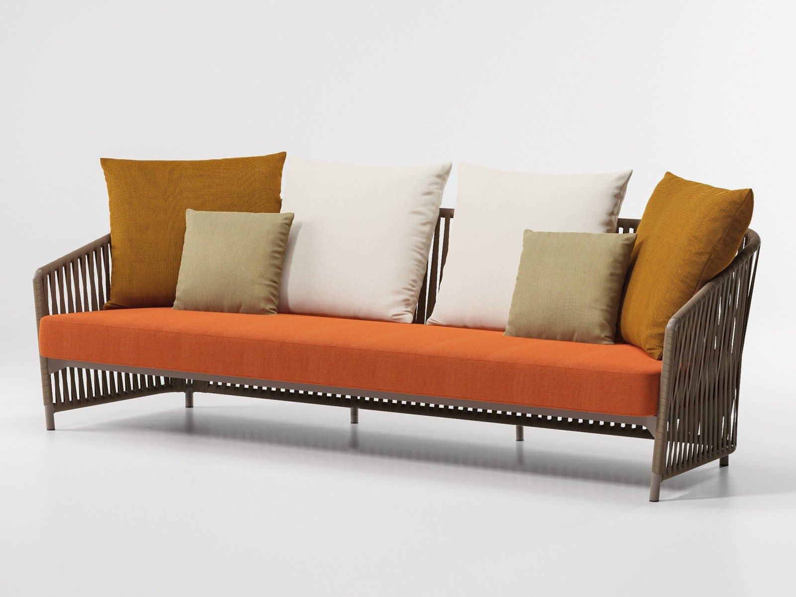 BITTA LOUNGE 3 seater garden sofa Bitta Lounge Collection By Kettal