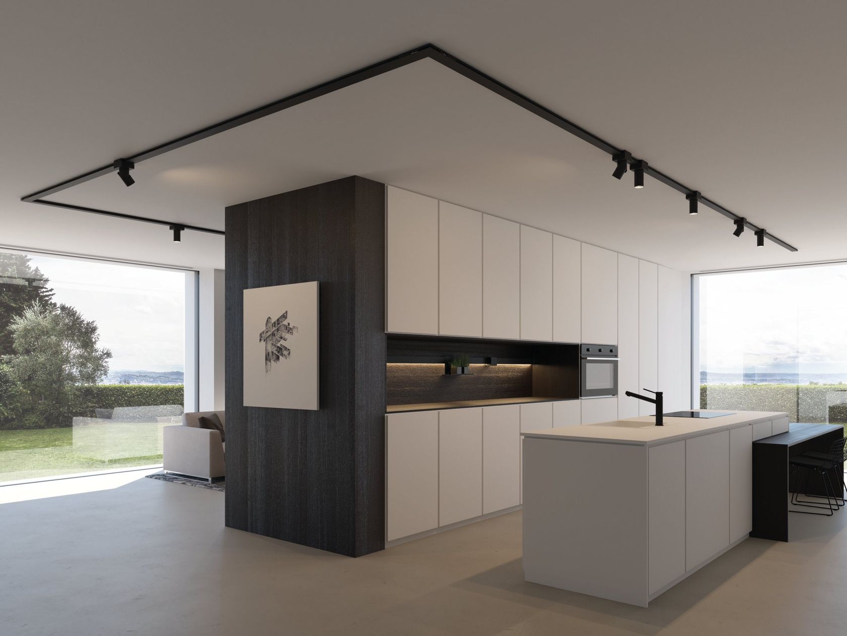 LED aluminium Track-Light BOB SPOT By Letroh design Marco Spada ...