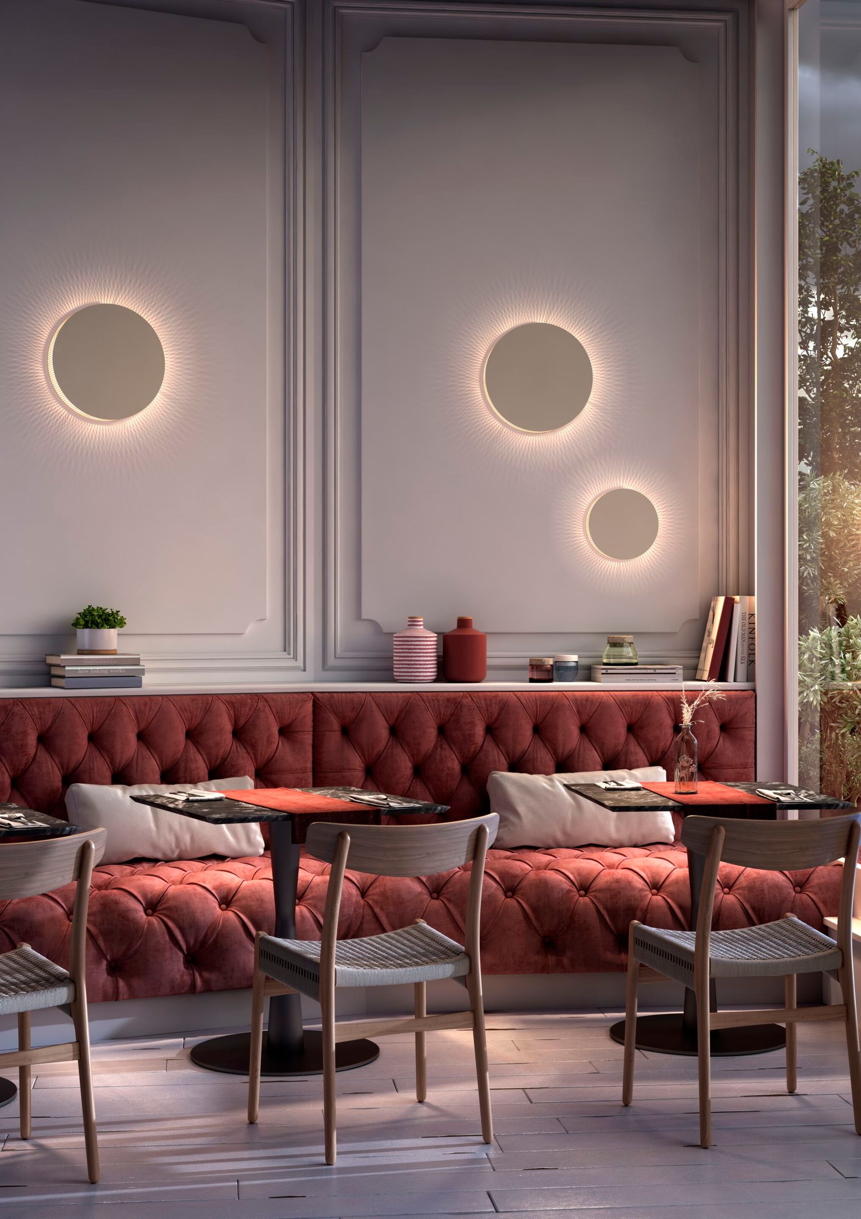 HELIOS A/02 Wall lamp By Bover