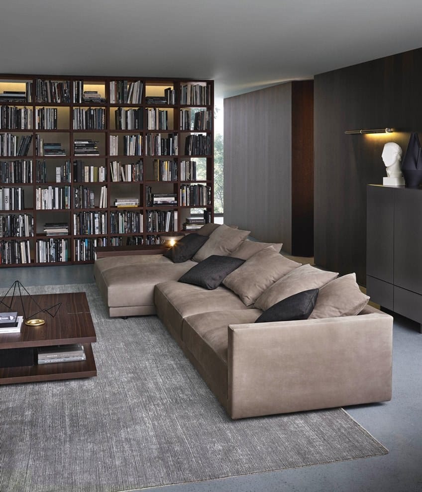 BRISTOL Fabric sofa By Poliform design JeanMarie Massaud