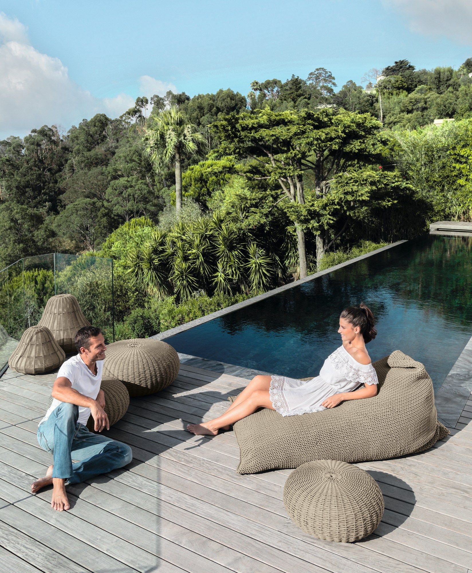 JACKIE Garden bean bag Jackie Collection By Talenti