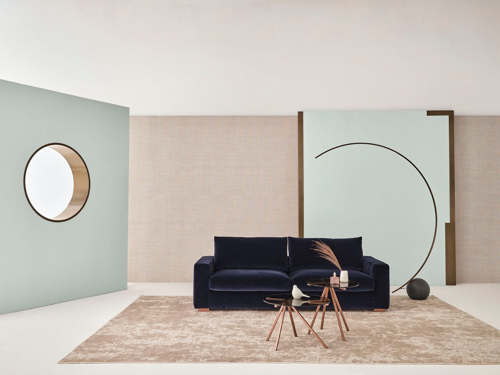 CIRCLE Floor lamp By Bontempi Casa