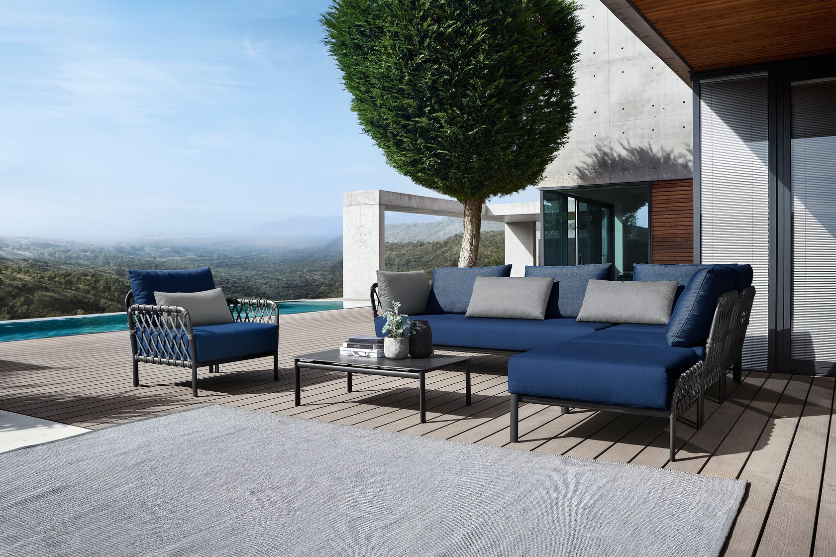 CARO Garden armchair Caro Collection By solpuri design Hoffmann Kahleyss