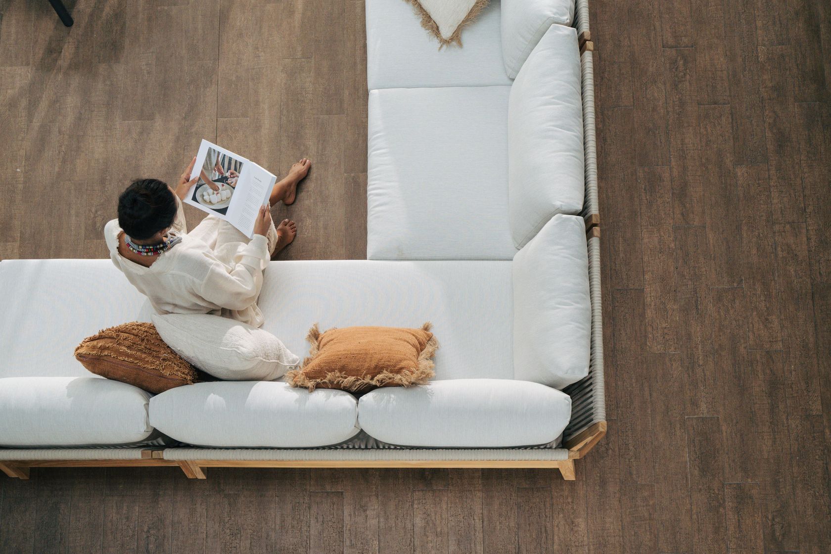 VIENNA MODULAR Garden armchair By CBdesign
