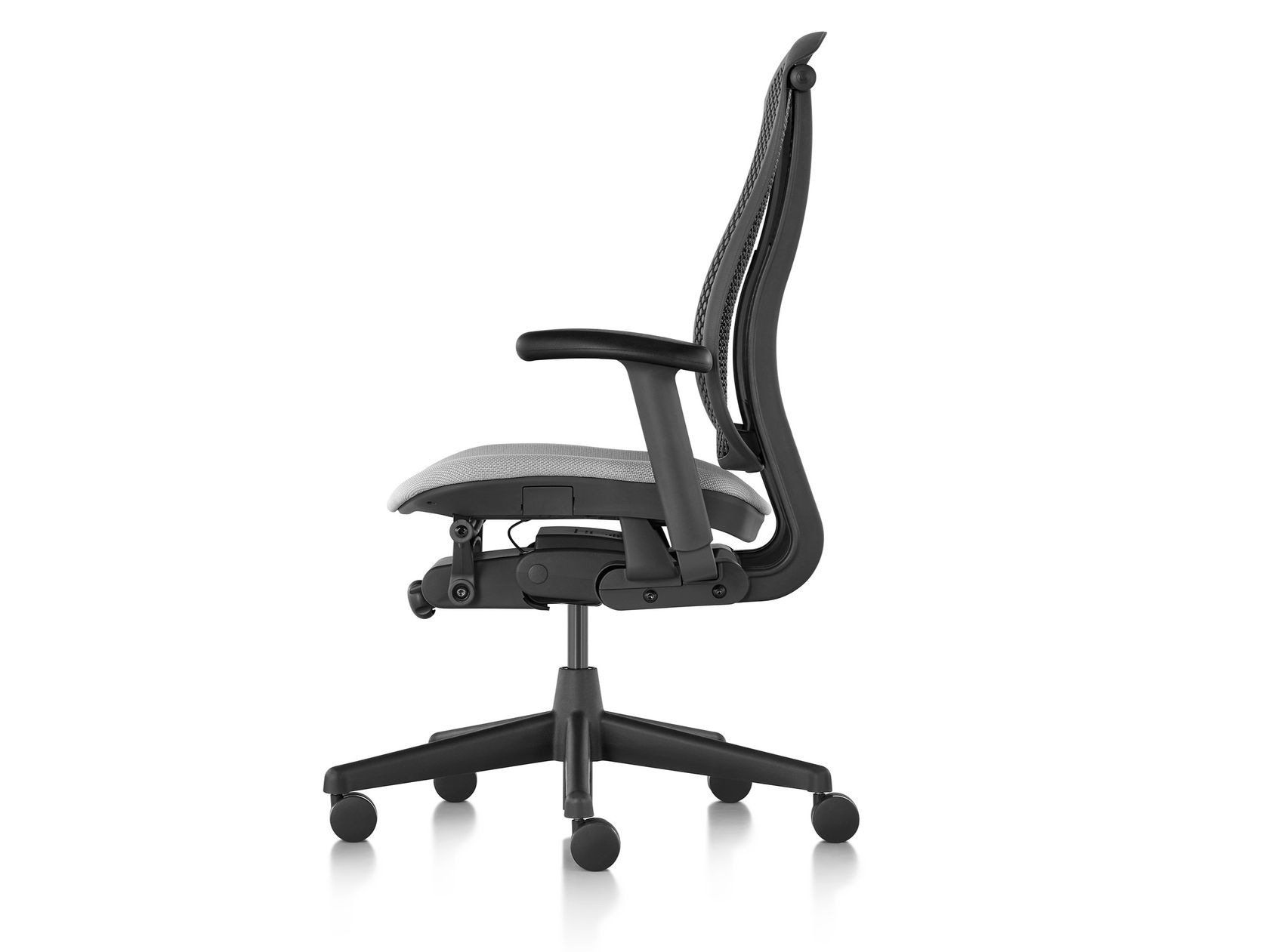 CELLE Office chair with castors with 5Spoke base By Herman Miller design Jerome Caruso