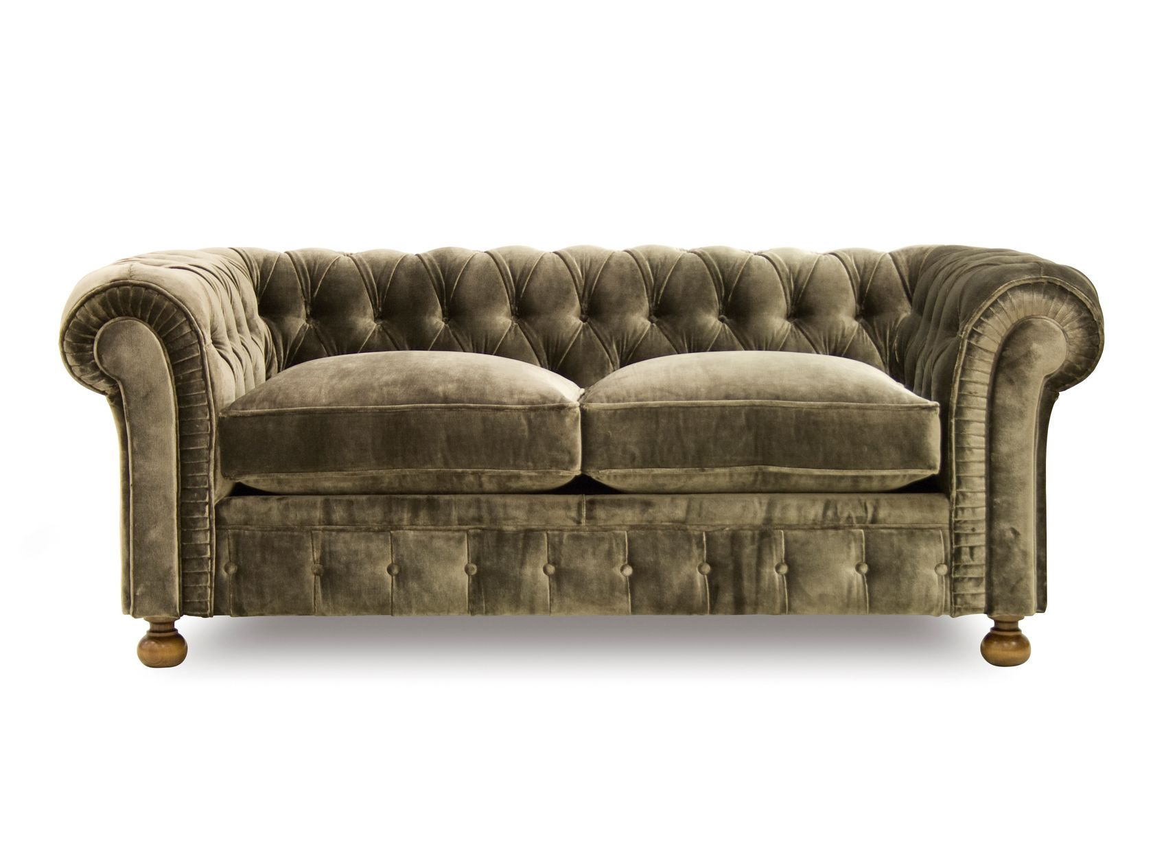 CHESTERFIELD CLASSIC ORIGINS 2 seater tufted velvet sofa By Crearte