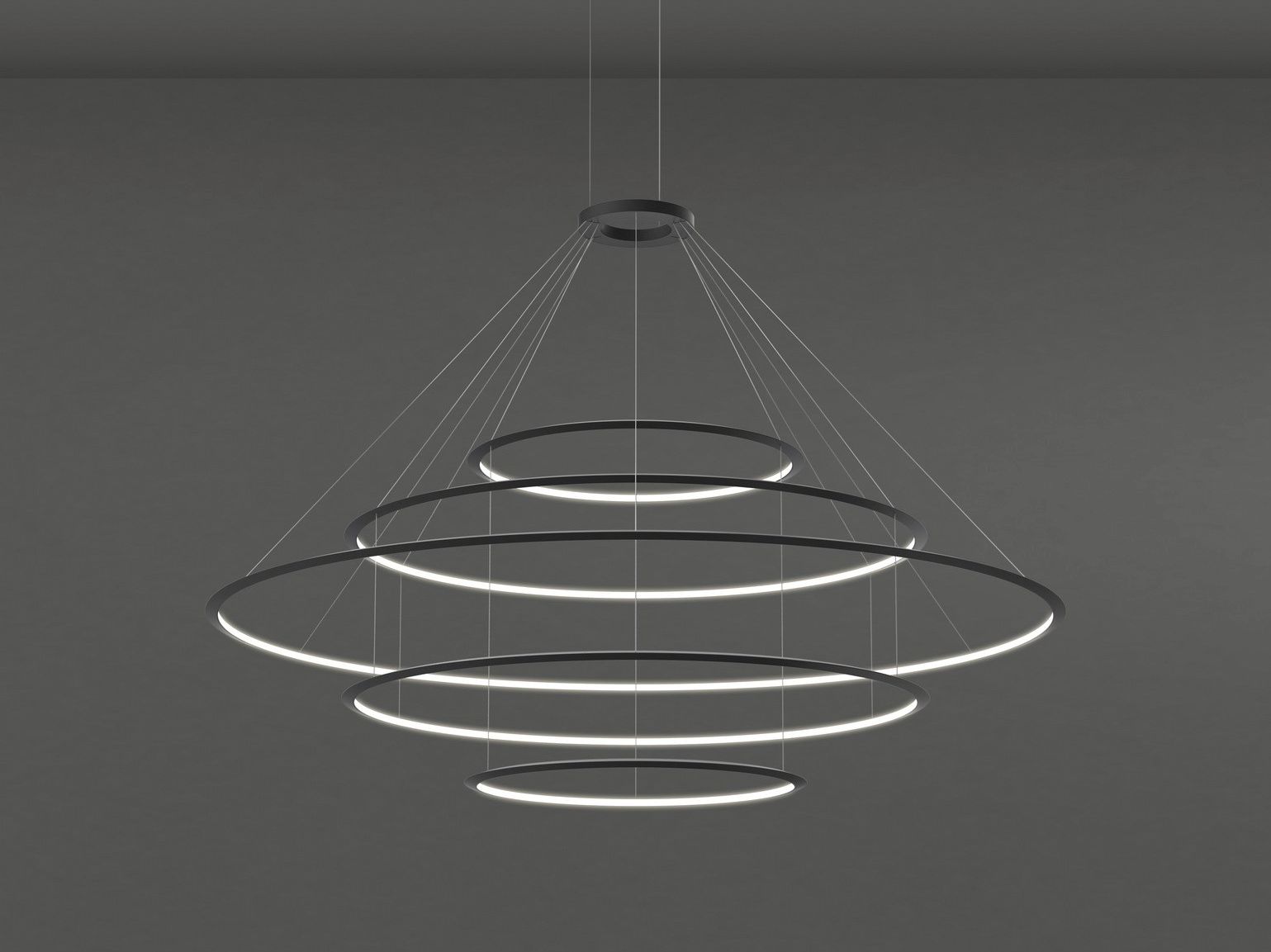 CIRCULAR Luminária pendente By LEDS C4 design Ramón Benedito