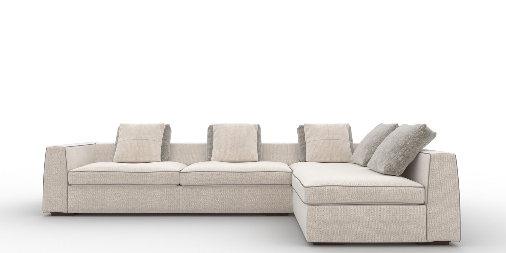 CLAY - Canapé modulable tissu personnalisable - Vue supplémentaire 3