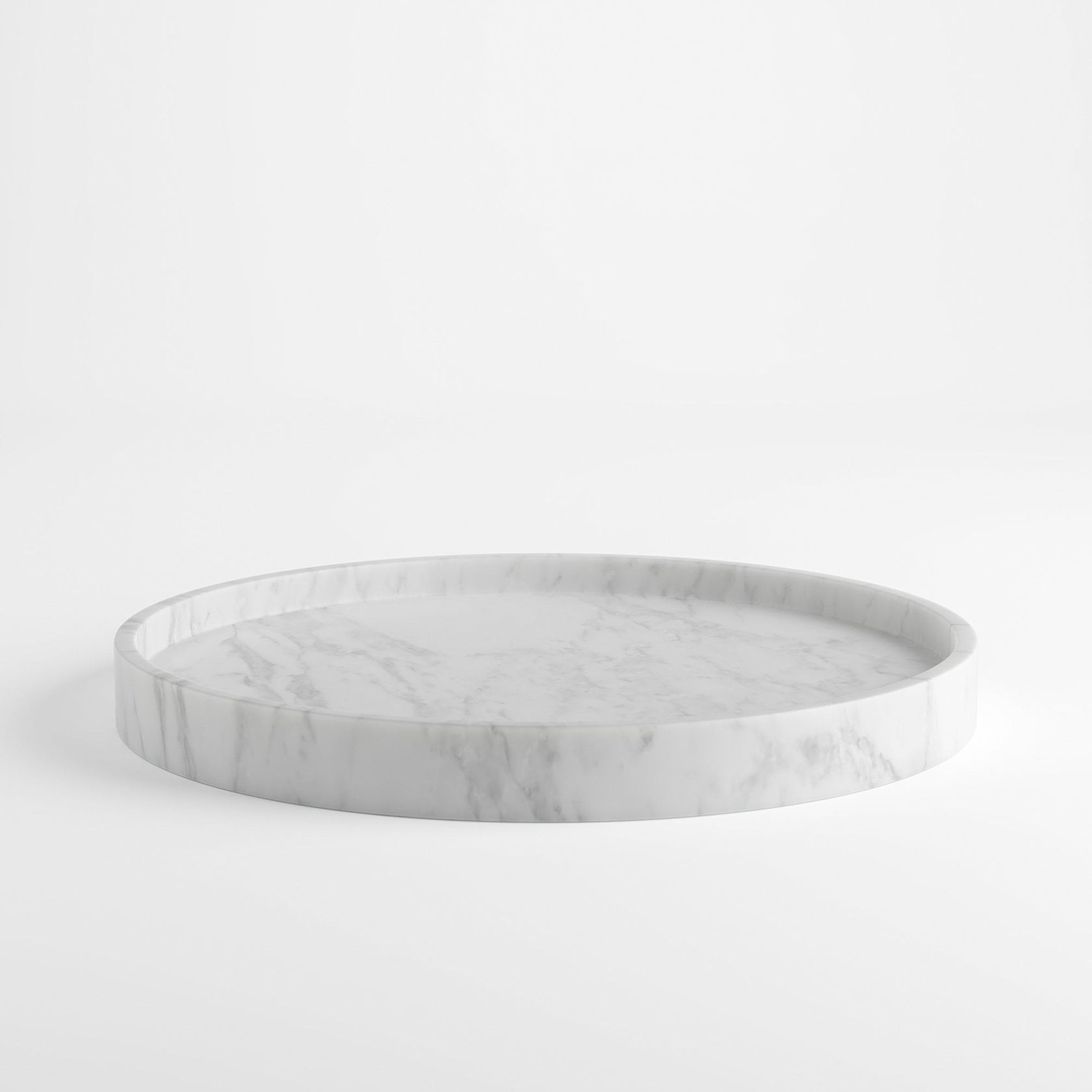 CONSERO Carrara marble bathroom tray By LUSSO
