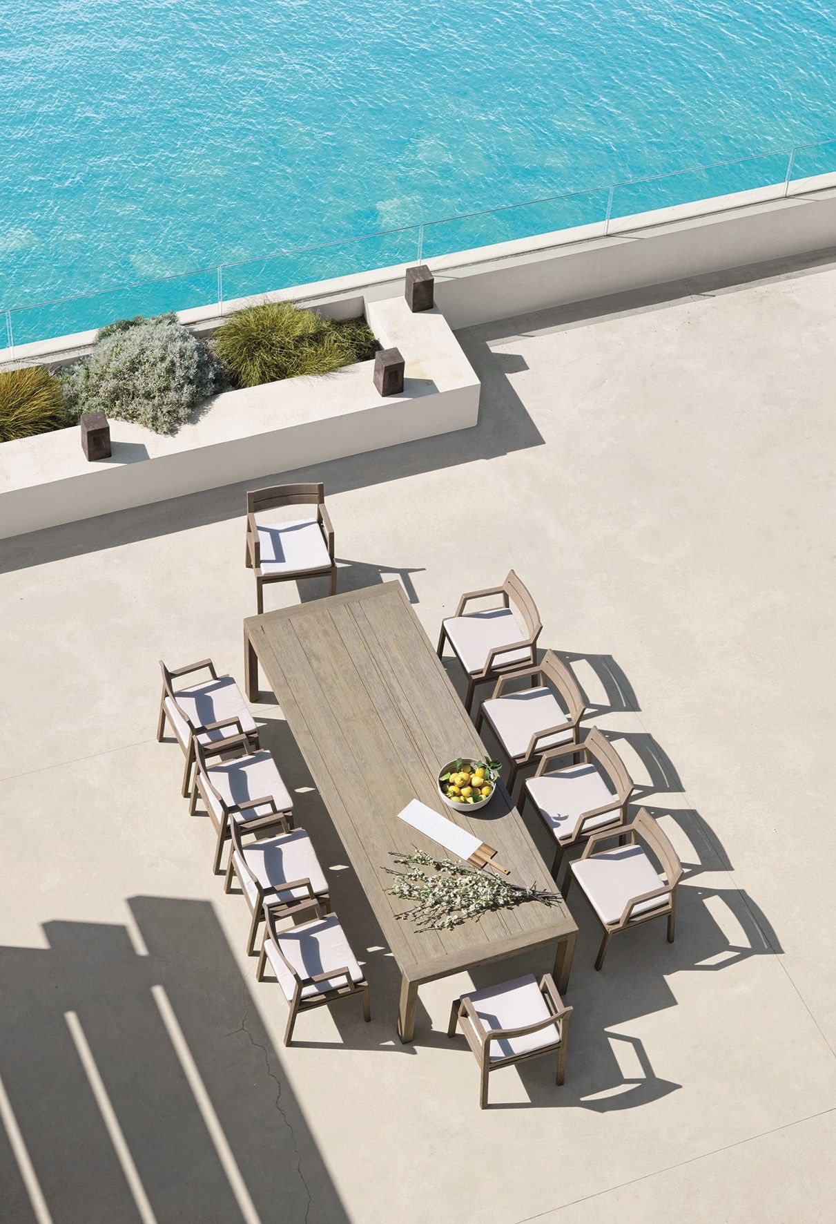COSTES | Rectangular table By Ethimo