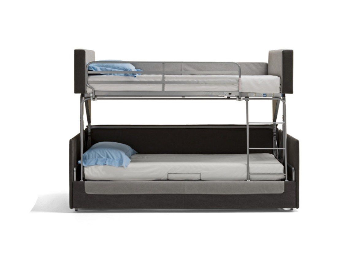 COUPÈ - Canapé lit 3 places tissu personnalisable - Vue supplémentaire 1