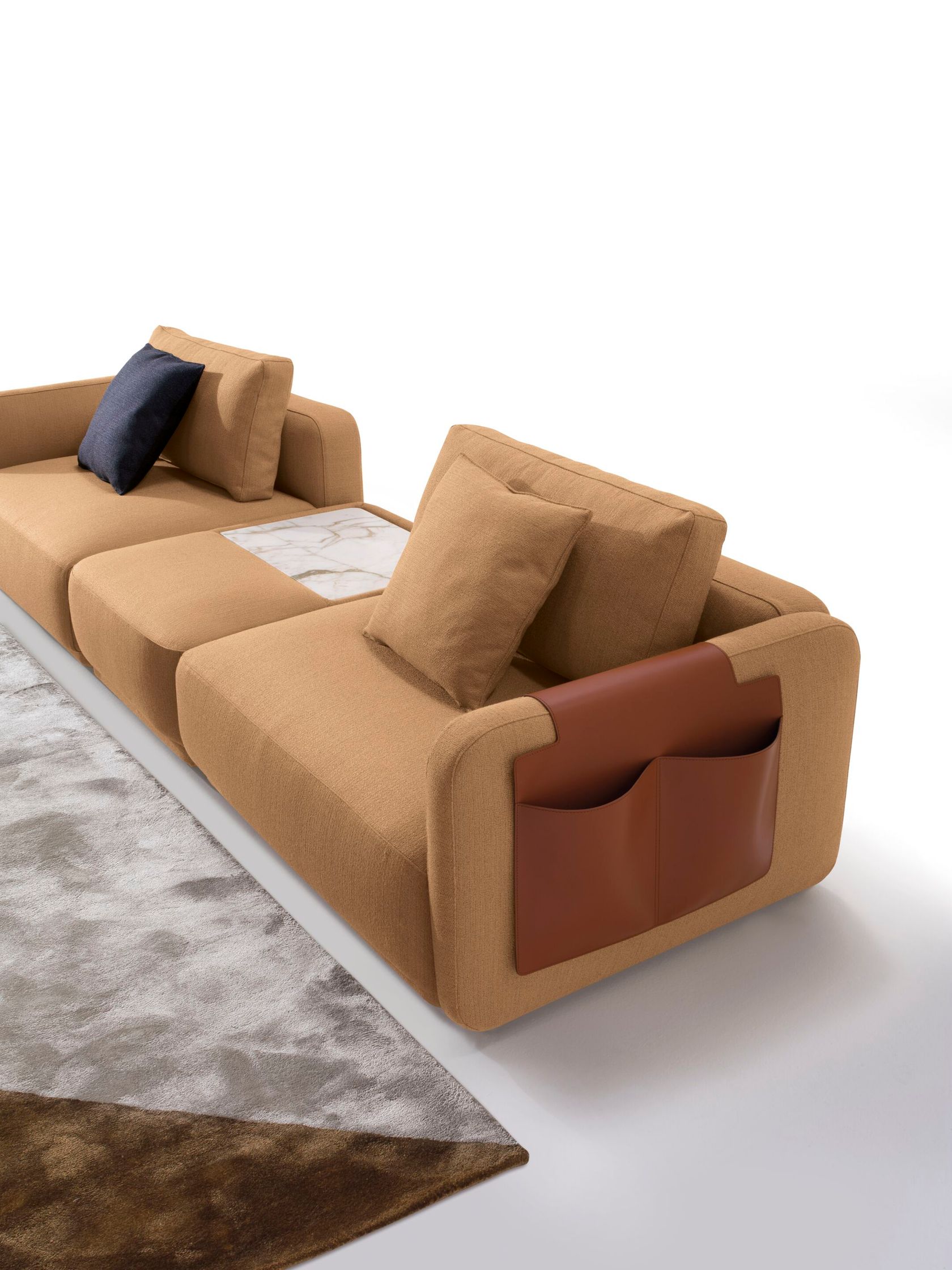 KANT 05 - Canapé modulable tissu personnalisable - Vue supplémentaire 2