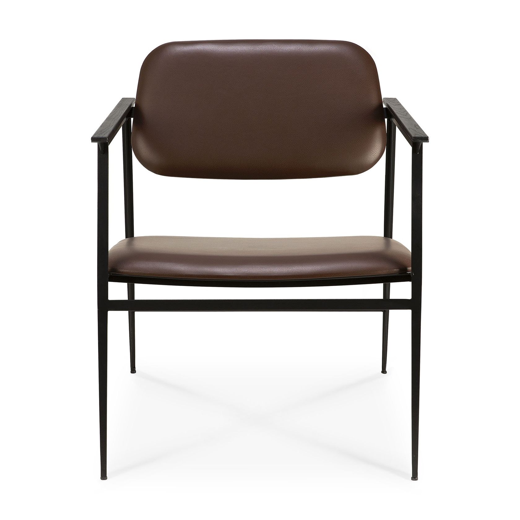 DC Leather easy chair By Ethnicraft design Djordje Cukanovic