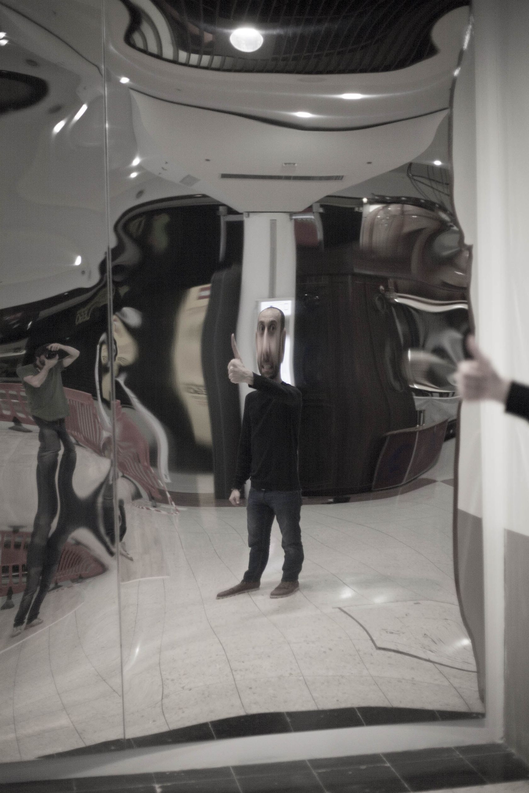 DISTORTING MIRROR | Rectangular mirror By VIDAME CREATION design Julien ...